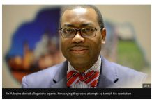 Top Nigerian banker Akinwumi Adesina cleared after corruption probe