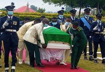 Arotile’s Body Arrives Military Cemetary For Its Final Rest