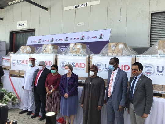 COVID-19: Nigeria Receives 200 Ventilators Promised by Trump