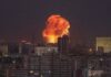 Iran Launches Devastating Counterattack on Israel, Leaving Buildings in Ruins