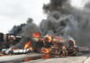 Lagos-Ibadan Expressway Saga: Motorists Stranded 24 Hours After Tanker Explosion