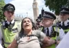 Mass Arrests at London Protest Supporting Palestine Action