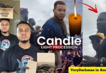 Insecurity Rocks Anambra: VeryDarkMan Leads Peaceful Protest in Awka
