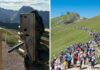 Fed-up Italian farmers set up mountain turnstiles to charge access to Instagram hot spots