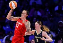It’s super disrespectful’: WNBA players exasperated after sex toy thrown onto court for second time in a week