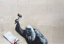 Banksy Mural at Royal Courts of Justice Reported as Criminal Damage and Set for Removal