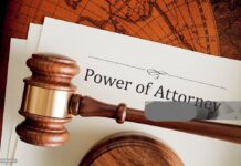 Power of Attorney Explained: How It Works, Examples, and Pros & Cons Power of Attorney document and gavel