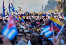 Cuba Braces for Fallout as Venezuela Strike Shakes Oil Lifeline and Exposes Deep Ties to Maduro Cubans attend a rally Saturday in Havana in solidarity with Venezuela after the United States captured Venezuelan President Nicolás Maduro and flew him out of the country