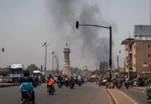 France Urges Citizens to Leave Mali After Deadly Rebel Attacks Explosions and gunfire were reported in the capital, Bamako (pictured above) last weekend