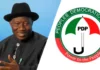 Former President Jonathan Caught in PDP Power Struggle Ahead of 2027